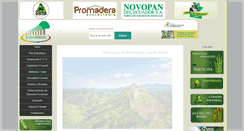 Desktop Screenshot of ecuadorforestal.org